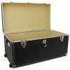 Seward Trunk Trailblazer Oversized Footlocker Trunk with Wheels