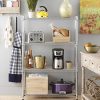 Whitmor Supreme 4 Tier Shelving with Adjustable Shelves and Leveling Feet