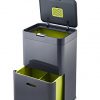 Joseph Joseph Intelligent Waste Totem Kitchen Trash Can and Recycle Bin Unit