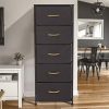 Crestlive Products Vertical Dresser Storage Tower - Sturdy Steel Frame