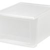 IRIS 17 Quart Stacking Drawer, 4 Pack