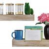 Spiretro Dimension Floating Shelves Wall Mounted Set of 2
