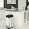 iTouchless 13 Gallon Stainless Steel Automatic Trash Can