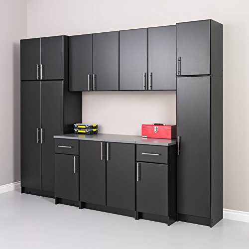 Prepac Elite Storage Cabinet 32" Wall, Black