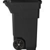 Suncast Commercial  Wheeled Trash Can, 36.5" Height, 20.25" Width