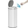 iTouchless 13 Gallon Touchless Sensor Trash Can with Odor Filter System