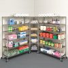 Seville Classics UltraDurable Commercial-Grade 6-Tier NSF-Certified Corner