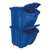 Suncast Recycle Bin Kit - Stackable Organizer Stores Recyclables