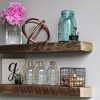 Urban Legacy Floating Shelves Made from Genuine Reclaimed Wood