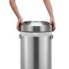EKO Urban Commercial 90 Liter / 23.7 Gallon Open Top Trash Can