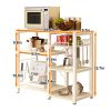 Soges 3-Tier Kitchen Baker's Rack Utility Microwave Oven Stand Storage