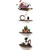 DOCMON Corner Shelf-Floating Shelves-Rustic Vintage Country Wood