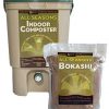 All Seasons Indoor Composter Kit with Bokashi - Fast, Odor-Free Composting