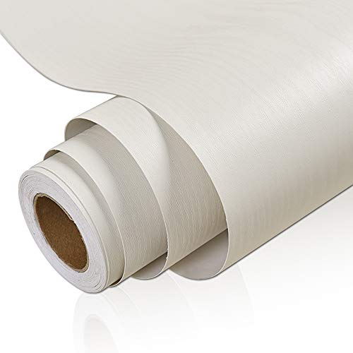 YENHOME 24" x 393" Removable Wood Contact Paper for Furniture Cabinets