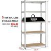 Yaheetech 3 Pack Heavy Duty 5-Shelf Commercial Industrial Office Storage
