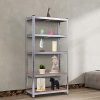 Giantex Shelving Rack Storage Shelf Steel Garage Utility Rack
