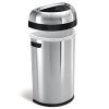 simplehuman 60 Liter / 15.9 Gallon Commercial Heavy-Gauge Stainless Steel