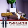 Floating Shelf Brackets - Drill Bit Included - (4pcs) - Firm Foundation