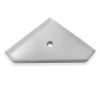 Questech Geo Shower Corner Shelf 8 inch Bathroom Shower Shelf