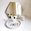 Premium 10" White Marble Round Vanity Tray – Elegant & Timeless for Your Bathroom or Kitchen