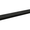 Joel's Antiques, Basic Black, 72" x 8" Deep x 2" Thick, Rustic Floating Mantel