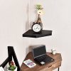 WELLAND Big Size Phoenix Corner Wall Mount Shelf for DVD Players
