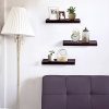 INART Floating Shelves for Wall, Easy to Install, Set of 3