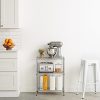 AmazonBasics 3-Shelf Shelving Storage Unit, Metal Organizer Wire Rack