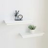 HAO Set of 2,Approx 5" Depth Floating Wall Shelf Wooden Floating Shelves