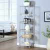 LANGRIA 6-Tier Bathroom Shelving Supreme Shelving Units
