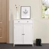 Yaheetech Free Standing Bathroom Cabinet Storage Cabinet