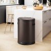 SONGMICS Kitchen Trash Can,13.2 Gal (50L) Pedal Garbage Can