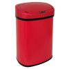 New Red 13-Gallon Touch Free Sensor Automatic
