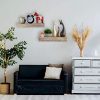 Spiretro Dimension Floating Shelves Wall Mounted Set of 2