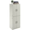 Mainstays Tall Storage Cabinet, 4 Door