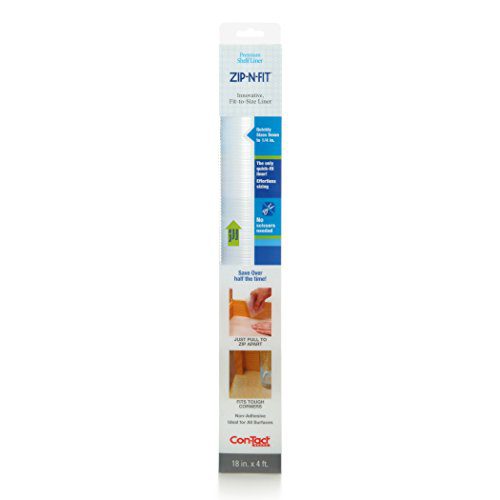 Con-Tact Brand Zip-N-Fit Premium Non-Adhesive Perforated Shelf and Drawer Liner