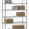 Optimize Your Storage Space with Muscle Rack WS481872-Z: Sturdy 6-Shelf Steel Shelving Unit for Effortless Organization