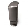 simplehuman 40 Liter / 10.6 Gallon Slim Kitchen Step Trash Can