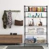 6 Shelf Wire Shelving Unit Heavy Duty Metal Storage Shelves