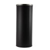 BEAMNOVA Trash Can Outdoor Black Garbage Enclosure Inside