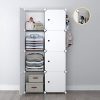 YOZO Modular Closet Portable Wardrobe for Teens Kids Chest