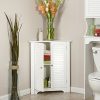 Elegant 3-Shelf Corner Cabinet – Perfect for Stylish & Functional Storage! 🏡