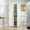 Sauder Homeplus Storage Cabinet, Soft White Finish