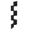 5 Tiers Zig Zag Wall Corner Shelf Wall Mounted Floating Organiser Display