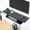 FITUEYES Wall Mounted Media Console,Floating TV Stand Component Shelf
