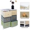 Small Storage Drawer Unit - Stylish and Functional 3-Tier 6-Drawer Organizer for Children's Storage