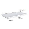 WELLAND Floating Shelves White Floating Shelves White Deep