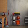 AmazonBasics 3-Shelf Shelving Storage Unit, Metal Organizer Wire Rack