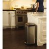 simplehuman 38 Liter / 10 Gallon Stainless Steel Rectangular Kitchen Step Trash Can