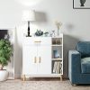 Homfa Sideboard Storage Cabinet, Free Standing Cupboard